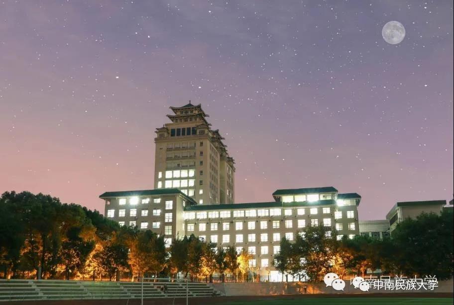 中南民族大學圖書館（中南民族大學校內雙子塔圖書館）