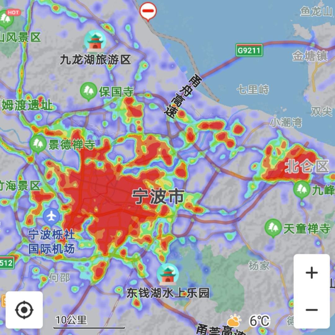 中國最開放的城市排名（沿海開放城市熱力圖比較）
