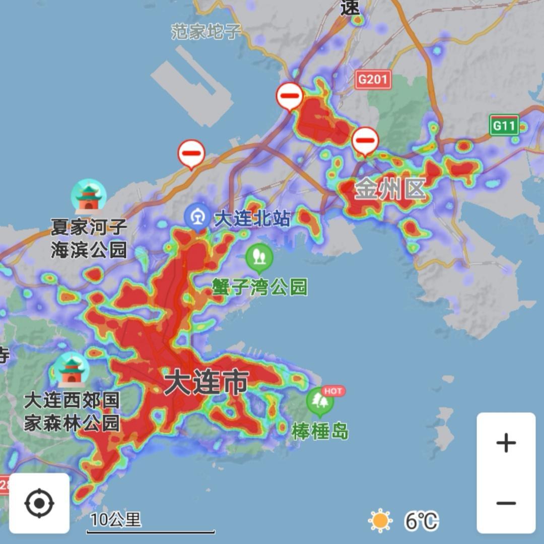 中國最開放的城市排名（沿海開放城市熱力圖比較）
