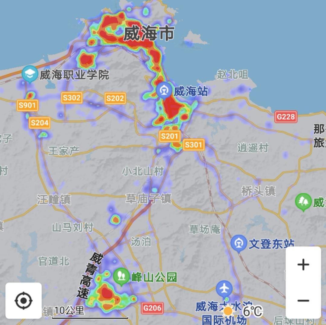 中國最開放的城市排名（沿海開放城市熱力圖比較）