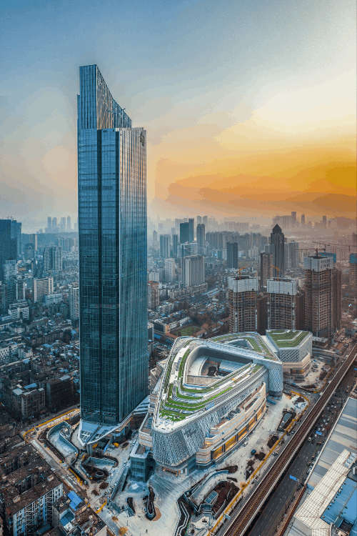 中國十大高樓城市排名（2020年中國十大摩天樓）