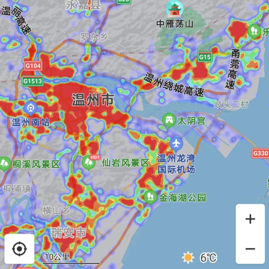 中國最開放的城市排名（沿海開放城市熱力圖比較）