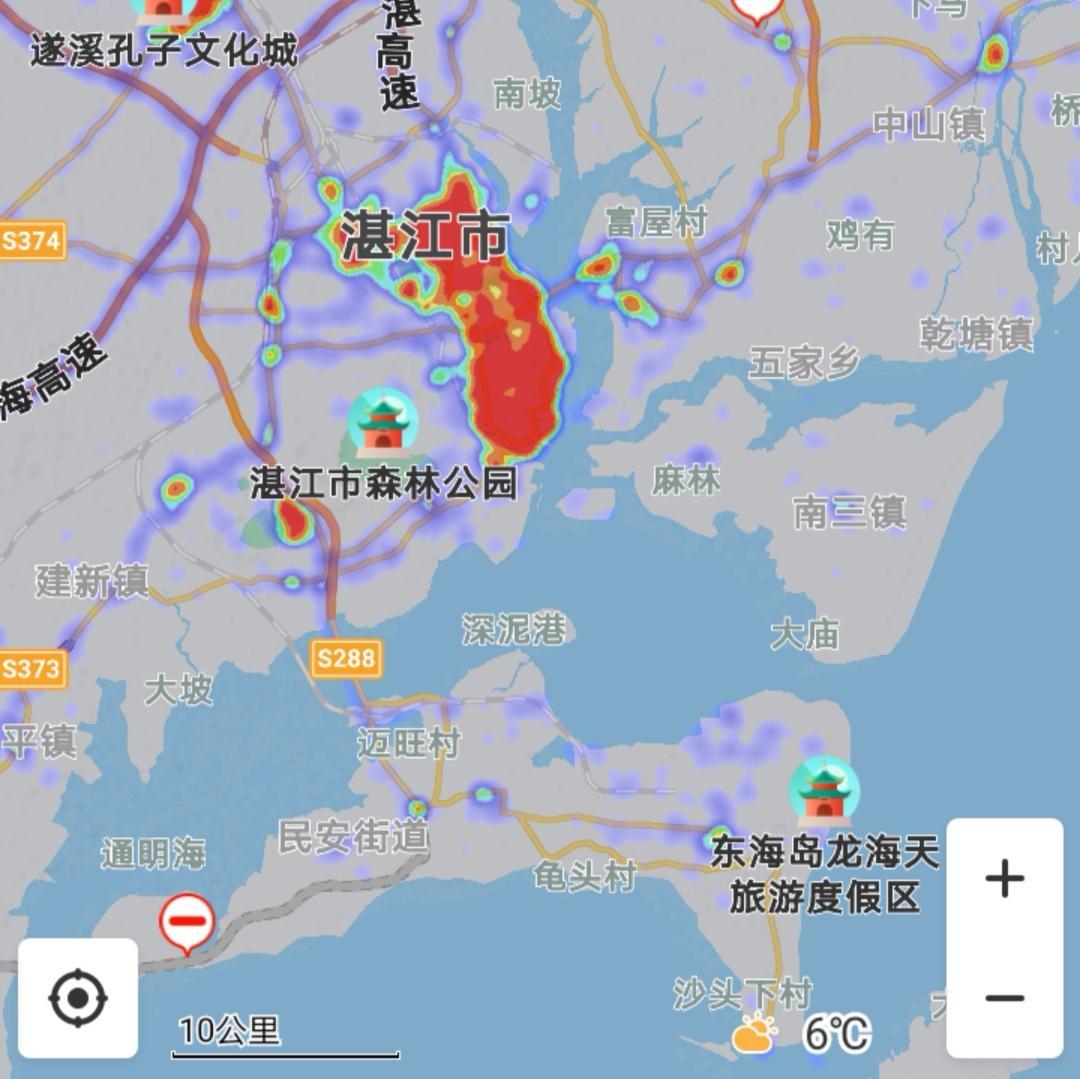 中國最開放的城市排名（沿海開放城市熱力圖比較）